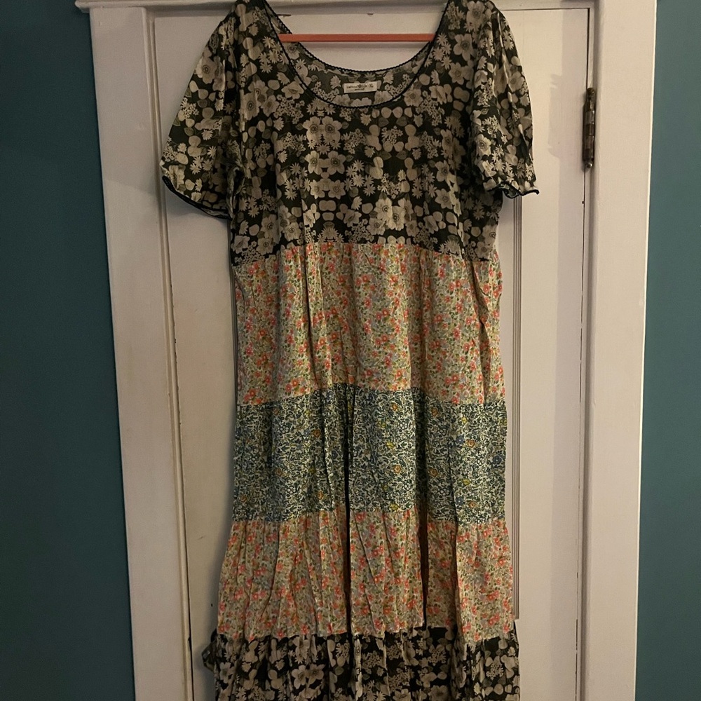 NATURAL LIFE Multicolor Floral Maxi Dress